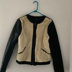 Ashley Premium Faux Leather/Fur Jacket